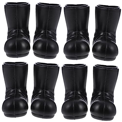 HAWILLOSCH 4 Paar Mini Santa Stiefel Modell Weihnachten Miniatur Schuhe Für Puppen HAWILLOSCH 4 Paar Mini Santa Stiefel Modell Weihnachten Miniatur Schuhe Für Puppen von HAWILLOSCH