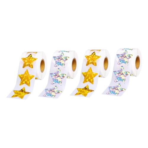 HAWILLOSCH 4 Rollen Pentagramm Aufkleber Kindergartenbedarf Drucke Aufkleber Dekore Kindergartenaufkleber Selbstklebende Abziehbilder Schreibwarenetiketten PVC HAWILLOSCH 4 Rollen Pentagramm Aufkleber Kindergartenbedarf Drucke Aufkleber Dekore Kindergartenaufkleber Selbstklebende Abziehbilder Schreibwarenetiketten PVC von HAWILLOSCH