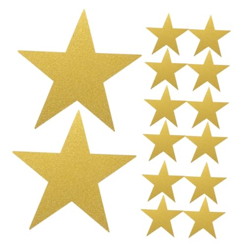 HAWILLOSCH 48 Stück Teiliges Glitzernde Papiersterne Handgeschnittene Fünfzackige Sternausschnitte Vielseitige Klassenzimmerdekoration für Pinnwand DIY Bastelprojekte Kreativ Malen und HAWILLOSCH 48 Stück Teiliges Glitzernde Papiersterne Handgeschnittene Fünfzackige Sternausschnitte Vielseitige Klassenzimmerdekoration für Pinnwand DIY Bastelprojekte Kreativ Malen und von HAWILLOSCH