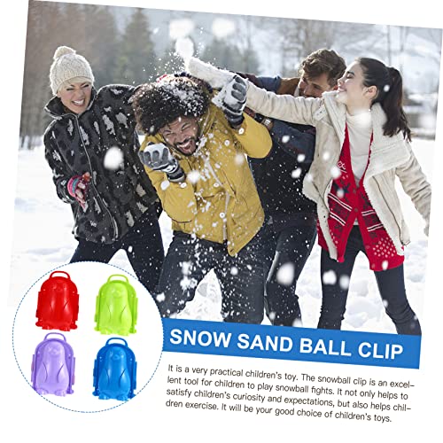 HAWILLOSCH 4Stücke Klips für Winterspielzeug zur Einfachen Herstellung von Schneebällen Leicht Sicher für Kreative Schneespiele im Freien HAWILLOSCH 4Stücke Klips für Winterspielzeug zur Einfachen Herstellung von Schneebällen Leicht Sicher für Kreative Schneespiele im Freien von HAWILLOSCH