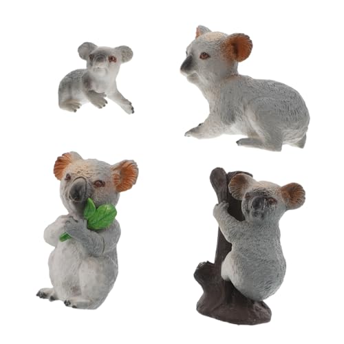HAWILLOSCH 4Stücke Teiliges Modell Set Realistische Tierfiguren für Figuren für Terrarium und Garten Dekoration für Geburtstagsfeiern und DIY Projekte HAWILLOSCH 4Stücke Teiliges Modell Set Realistische Tierfiguren für Figuren für Terrarium und Garten Dekoration für Geburtstagsfeiern und DIY Projekte von HAWILLOSCH
