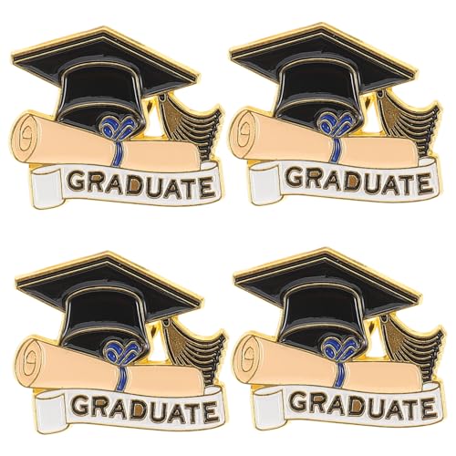 HAWILLOSCH 4pcs Abschlusskappe Lapel Pins Herzlichen Glückwunsch Broschen Für Die Abschlusssaison Souvenir -abschlussgeschenke Für Studenten Glückwunsch Abzeichen Jewlery HAWILLOSCH 4pcs Abschlusskappe Lapel Pins Herzlichen Glückwunsch Broschen Für Die Abschlusssaison Souvenir -abschlussgeschenke Für Studenten Glückwunsch Abzeichen Jewlery von HAWILLOSCH