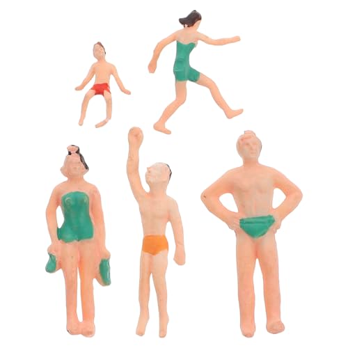 HAWILLOSCH 5 Stück Mini-schwimmfiguren, Miniatur-Menschen-Figuren, Menschen-landschafts-Layout, Strand-Figuren, Modell Für Zug-Landschaft, Puppenhaus, Dorf-Menschen-displays HAWILLOSCH 5 Stück Mini-schwimmfiguren, Miniatur-Menschen-Figuren, Menschen-landschafts-Layout, Strand-Figuren, Modell Für Zug-Landschaft, Puppenhaus, Dorf-Menschen-displays von HAWILLOSCH
