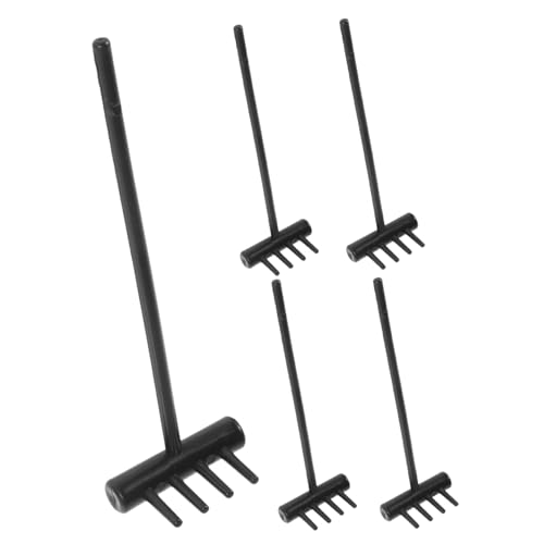 HAWILLOSCH 5 Stück Teiliges Mini Sandwerkzeug aus Kunststoff Kleine Dekorative Rakes für Sandkästen Gartenwerkzeug und Kreative Tischdekoration Rustikaler Stil als für Sandspiel Liebhaber HAWILLOSCH 5 Stück Teiliges Mini Sandwerkzeug aus Kunststoff Kleine Dekorative Rakes für Sandkästen Gartenwerkzeug und Kreative Tischdekoration Rustikaler Stil als für Sandspiel Liebhaber von HAWILLOSCH