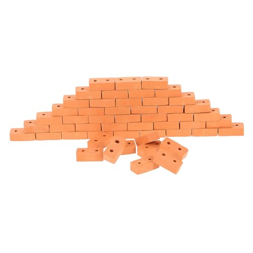 HAWILLOSCH 50 Stück Gebäudemodellsteine Mini Bausteine für Schüttgut Bausatz Schaumziegel DIY-Layout-Ziegeldekore Spielhaus Requisiten aus Ziegelsteinen DIY Ziegel Ton rot HAWILLOSCH 50 Stück Gebäudemodellsteine Mini Bausteine für Schüttgut Bausatz Schaumziegel DIY-Layout-Ziegeldekore Spielhaus Requisiten aus Ziegelsteinen DIY Ziegel Ton rot von HAWILLOSCH