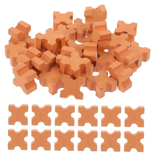 HAWILLOSCH 50 Stück Mini-Steine kleines Ziegelsteinspielzeug winzig Miniatur Mini-Puppenhausmöbel Mini-Ziegel-Ornament gefälschter Ziegelstein Ziegelverzierung Boden HAWILLOSCH 50 Stück Mini-Steine kleines Ziegelsteinspielzeug winzig Miniatur Mini-Puppenhausmöbel Mini-Ziegel-Ornament gefälschter Ziegelstein Ziegelverzierung Boden von HAWILLOSCH