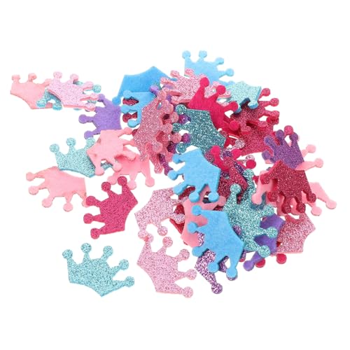 HAWILLOSCH Miniatur-kronenspielzeug Dekorative Puppenkopfbedeckung 50 Stück Mini-Kronen Für Interaktive Spielzeit Und Kreativitätsentwicklung Von Jungen Und Mädchen von HAWILLOSCH