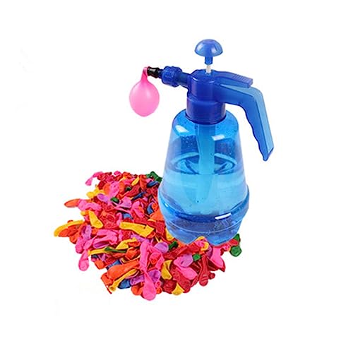 HAWILLOSCH 500Stücke Wasserballonpumpe mit Bunten Ballons Schnelles Füllen für Kinderpartys und Outdoor Spaß Sicheres für Sommeraktivitäten für Pool und Strand HAWILLOSCH 500Stücke Wasserballonpumpe mit Bunten Ballons Schnelles Füllen für Kinderpartys und Outdoor Spaß Sicheres für Sommeraktivitäten für Pool und Strand von HAWILLOSCH