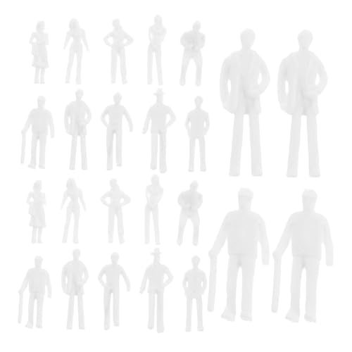 HAWILLOSCH 50Pcs Winziges Model Menschen 175 Modell Train People People People People People Figuren Weiß Sitzendes Stehende Miniaturmenschen Für Architektonische Miniaturen HAWILLOSCH 50Pcs Winziges Model Menschen 175 Modell Train People People People People People Figuren Weiß Sitzendes Stehende Miniaturmenschen Für Architektonische Miniaturen von HAWILLOSCH