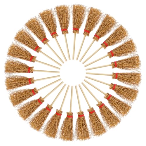 HAWILLOSCH 50Stücke Besen Modelle Mini Besen Dekorationen Mikro Landschaftsornamente Handgefertigte Mini Besen Für DIY Projekte Und Puppenhäuser Vielseitige HAWILLOSCH 50Stücke Besen Modelle Mini Besen Dekorationen Mikro Landschaftsornamente Handgefertigte Mini Besen Für DIY Projekte Und Puppenhäuser Vielseitige von HAWILLOSCH