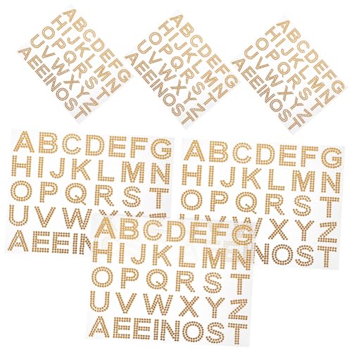 HAWILLOSCH 6 Blätter Strass-Aufkleber Bling- -Aufkleber dekorative Aufkleber Bling - Strasssteine zum Aufkleben Briefaufkleber DIY zubehör Strasssteine Aufkleber Acryl Golden HAWILLOSCH 6 Blätter Strass-Aufkleber Bling- -Aufkleber dekorative Aufkleber Bling - Strasssteine zum Aufkleben Briefaufkleber DIY zubehör Strasssteine Aufkleber Acryl Golden von HAWILLOSCH