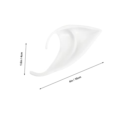 HAWILLOSCH 6 Stück Teiliges Cosplay Feenohren aus Flexiblem Silikon Leuchtend Party Accessoire für Halloween Karneval Maskerade und Kostüme Angenehm zu Tragen Langlebig von HAWILLOSCH