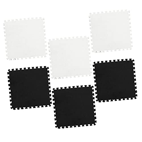 HAWILLOSCH 6 Stück Teiliges Puzzle Bodenmatte für Wohnzimmer und Schlafzimmer rutschfest Zuschneidbar Weiche Textur Schockabsorbierend Schützt Böden und Sorgt für Komfort Jedem HAWILLOSCH 6 Stück Teiliges Puzzle Bodenmatte für Wohnzimmer und Schlafzimmer rutschfest Zuschneidbar Weiche Textur Schockabsorbierend Schützt Böden und Sorgt für Komfort Jedem von HAWILLOSCH