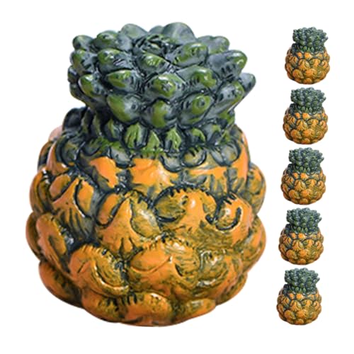 HAWILLOSCH 6 Stück künstliche Früchte Zitronensaft Traubenschneider Dole Obstbecher Dosenfrüchte wohnungsdeko hausdeko ananasschneider Mini-Ananas- Mini-Ananas-Fruchtmodell Harz Green HAWILLOSCH 6 Stück künstliche Früchte Zitronensaft Traubenschneider Dole Obstbecher Dosenfrüchte wohnungsdeko hausdeko ananasschneider Mini-Ananas- Mini-Ananas-Fruchtmodell Harz Green von HAWILLOSCH