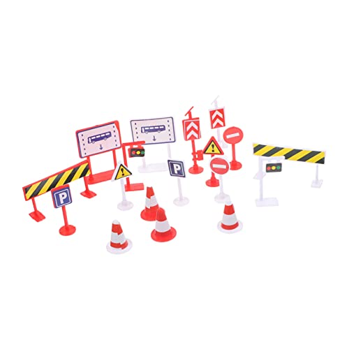 HAWILLOSCH 6Sätze Teiliges von Verkehrszeichen Spielzeugmodellen Pädagogisches Zugsignalmodell für Motorik und Kreativität für Sandtisch Bauwerke und Interaktive HAWILLOSCH 6Sätze Teiliges von Verkehrszeichen Spielzeugmodellen Pädagogisches Zugsignalmodell für Motorik und Kreativität für Sandtisch Bauwerke und Interaktive von HAWILLOSCH
