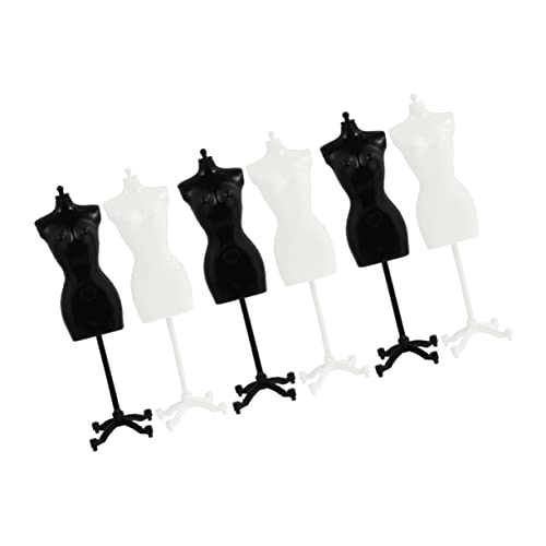 HAWILLOSCH 6Stücke Puppenkleiderständer Robuste Mannequins für Puppenmode für Schaufenster und Kreative Präsentationen und Langlebig und Stabil HAWILLOSCH 6Stücke Puppenkleiderständer Robuste Mannequins für Puppenmode für Schaufenster und Kreative Präsentationen und Langlebig und Stabil von HAWILLOSCH