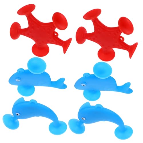 HAWILLOSCH 6er Set Saugnapf Badewannenspielzeug Tier Spielzeuge Für Inklusive Seestern Und Wal Ideal Für Wasser Spiele Im Badezimmer HAWILLOSCH 6er Set Saugnapf Badewannenspielzeug Tier Spielzeuge Für Inklusive Seestern Und Wal Ideal Für Wasser Spiele Im Badezimmer von HAWILLOSCH