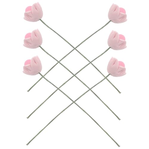 HAWILLOSCH 6stücke Künstliche Rosen Blumen Für Puppenhaus Realistische Miniatur Dekoration Für Garten Und Schlafzimmer Handgefertigtes Blumenarrangement Rosa Für -projekte HAWILLOSCH 6stücke Künstliche Rosen Blumen Für Puppenhaus Realistische Miniatur Dekoration Für Garten Und Schlafzimmer Handgefertigtes Blumenarrangement Rosa Für -projekte von HAWILLOSCH