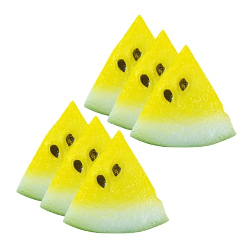 HAWILLOSCH 6st Künstliche Früchte Deko Mini-künstliche Wassermelonenscheibe Künstliche Miniatur-wassermelonenscheibe Winzige Früchte Miniatur-Fake-wassermelonenscheibe Mini-Fake-früchte Harz HAWILLOSCH 6st Künstliche Früchte Deko Mini-künstliche Wassermelonenscheibe Künstliche Miniatur-wassermelonenscheibe Winzige Früchte Miniatur-Fake-wassermelonenscheibe Mini-Fake-früchte Harz von HAWILLOSCH