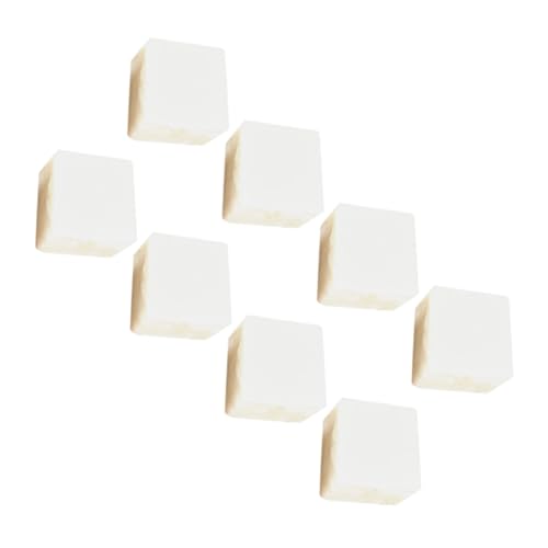 HAWILLOSCH 8 Stück Simuliertes Tofu-Modell lebensechter Tofuwürfel nachgeahmtes Lebensmittelmodell Lebensmitteldekor simulierter Tofu Tofu-Würfelmodelle PVC Weiß HAWILLOSCH 8 Stück Simuliertes Tofu-Modell lebensechter Tofuwürfel nachgeahmtes Lebensmittelmodell Lebensmitteldekor simulierter Tofu Tofu-Würfelmodelle PVC Weiß von HAWILLOSCH
