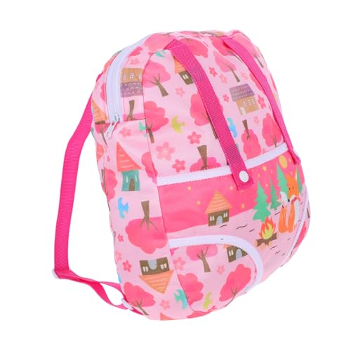 HAWILLOSCH Babypuppenträger Puppe Mit Rucksackpuppenwickelbeutel Babyträger Für Puppenfigur Display Bag Doll Travel Carrier Babypuppe Zeug von HAWILLOSCH