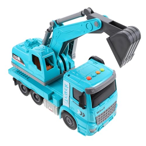HAWILLOSCH Bagger für Musik Licht Inertia Excavator Modellfahrzeug Fördert Hand Augen Koordination für Jungen Perfektes für Geburtstage und Feiertage HAWILLOSCH Bagger für Musik Licht Inertia Excavator Modellfahrzeug Fördert Hand Augen Koordination für Jungen Perfektes für Geburtstage und Feiertage von HAWILLOSCH
