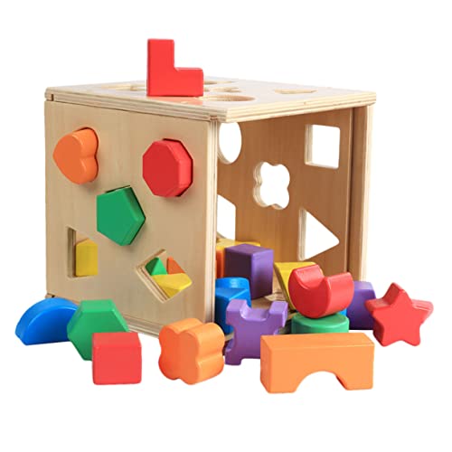 HAWILLOSCH Bildungsspielzeug Für Geometrisches Formsortierspielzeug Intelligenzspielzeug Zum Puzzeln Und Lernen Fördert Kreativität Und Motorik Für Jungen Und Mädchen Ab HAWILLOSCH Bildungsspielzeug Für Geometrisches Formsortierspielzeug Intelligenzspielzeug Zum Puzzeln Und Lernen Fördert Kreativität Und Motorik Für Jungen Und Mädchen Ab von HAWILLOSCH