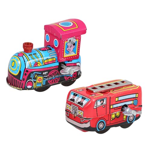 HAWILLOSCH Uhrwerk Spielzeug Vintage Blechspielzeug Set Zug Spielzeug für Kinder Sicher Glatt für Partys HAWILLOSCH Uhrwerk Spielzeug Vintage Blechspielzeug Set Zug Spielzeug für Kinder Sicher Glatt für Partys von HAWILLOSCH