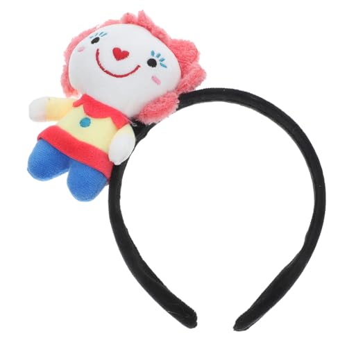 HAWILLOSCH Süßes Clown-haarband Für Jungen Und Mädchen Plüsch-haarband Für Clown-kostüme Lustiges Clown-stirnband Für Halloween Party-set von HAWILLOSCH