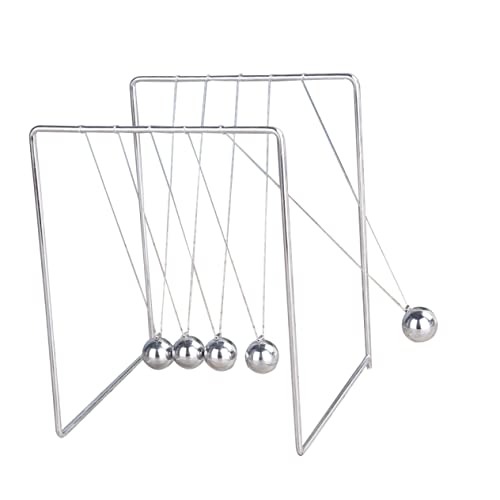 HAWILLOSCH Desktop-Schmuck für jucarii pentru copii metallkugeln gieskanne kinderspielzeug Physikexperiment Zahnradkugel Newton Heimdekoration Dynamik-Experiment-Tool Silver HAWILLOSCH Desktop-Schmuck für jucarii pentru copii metallkugeln gieskanne kinderspielzeug Physikexperiment Zahnradkugel Newton Heimdekoration Dynamik-Experiment-Tool Silver von HAWILLOSCH