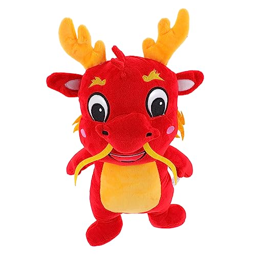 HAWILLOSCH Drachenpuppenspielzeug Kawaii Drachen beliebte for Kuschelige Drachenplüschpuppe Plüsch-Drachenspielzeug Drachen-Sternzeichen- rot HAWILLOSCH Drachenpuppenspielzeug Kawaii Drachen beliebte for Kuschelige Drachenplüschpuppe Plüsch-Drachenspielzeug Drachen-Sternzeichen- rot von HAWILLOSCH