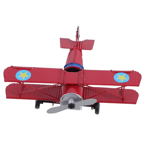 HAWILLOSCH Eisernes Retro dekor Flugzeugmodell Vintage Flugzeug Ornament Geschenk Robustes Metall Flugzeug Geschenk für Wohnkultur HAWILLOSCH Eisernes Retro dekor Flugzeugmodell Vintage Flugzeug Ornament Geschenk Robustes Metall Flugzeug Geschenk für Wohnkultur von HAWILLOSCH