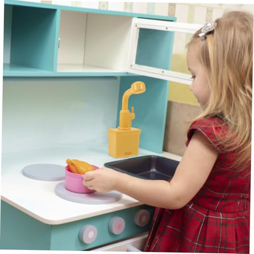 HAWILLOSCH Elektrischer Spiel Wasserhahn für Kinderküche Realistisches Nachfüllbares Waschbecken Zubehör Robustes Rollenspiel für Jungen und Mädchen Kreatives für Fantasievolles Lernen HAWILLOSCH Elektrischer Spiel Wasserhahn für Kinderküche Realistisches Nachfüllbares Waschbecken Zubehör Robustes Rollenspiel für Jungen und Mädchen Kreatives für Fantasievolles Lernen von HAWILLOSCH
