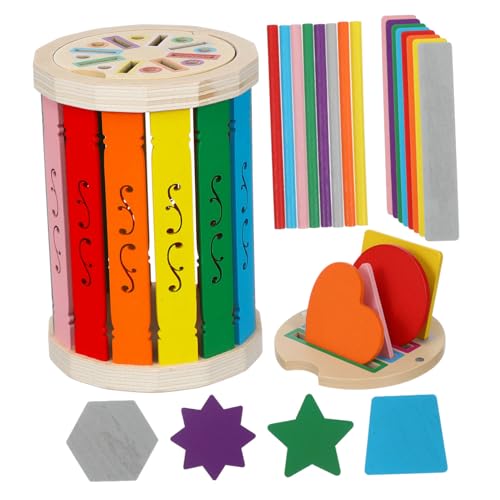 HAWILLOSCH Farbenfrohes Montessori Holzspielzeug Leichtes Tragbares Farbklassifizierungsset für Kleinkinder Feinmotorik Training mit Bunten Sortierbechern Kompaktes Lernspielzeug für HAWILLOSCH Farbenfrohes Montessori Holzspielzeug Leichtes Tragbares Farbklassifizierungsset für Kleinkinder Feinmotorik Training mit Bunten Sortierbechern Kompaktes Lernspielzeug für von HAWILLOSCH