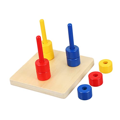 HAWILLOSCH Farbenfrohes Sortierspielzeug Für Kleinkinder Kognitive Stapelringe Lernspielzeug Zur Der Geistigen Entwicklung Von Babys Und Kleinkindern HAWILLOSCH Farbenfrohes Sortierspielzeug Für Kleinkinder Kognitive Stapelringe Lernspielzeug Zur Der Geistigen Entwicklung Von Babys Und Kleinkindern von HAWILLOSCH
