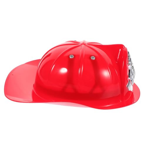 HAWILLOSCH Feuerwehrhelm für Roter Kunststoff Langlebig und Sicher für Rollenspiele und Kindergeburtstagsfeiern Feuerwehrmann Kostüm Zubehör Cosplay Accessoire HAWILLOSCH Feuerwehrhelm für Roter Kunststoff Langlebig und Sicher für Rollenspiele und Kindergeburtstagsfeiern Feuerwehrmann Kostüm Zubehör Cosplay Accessoire von HAWILLOSCH