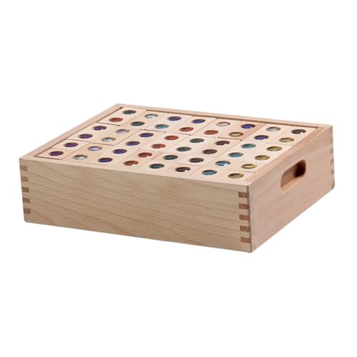 HAWILLOSCH Fingerspitzen Puzzlespielzeug für Frühes Lernen Holzspielzeug für Kreatives für Jungen und Hellbraun HAWILLOSCH Fingerspitzen Puzzlespielzeug für Frühes Lernen Holzspielzeug für Kreatives für Jungen und Hellbraun von HAWILLOSCH