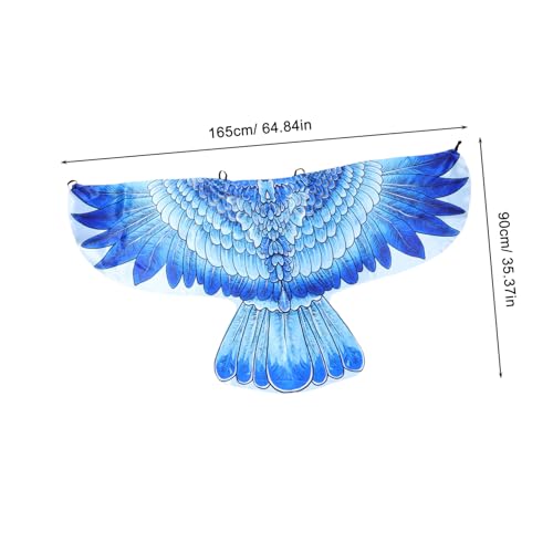 HAWILLOSCH Gestaltetes Adlerflügel Umhang Kostüm Erwachsene Cosplay Accessoire für Halloween Party Karneval Verkleidung Vogel Flügel Shawl für Themen und Fotoshootings HAWILLOSCH Gestaltetes Adlerflügel Umhang Kostüm Erwachsene Cosplay Accessoire für Halloween Party Karneval Verkleidung Vogel Flügel Shawl für Themen und Fotoshootings von HAWILLOSCH