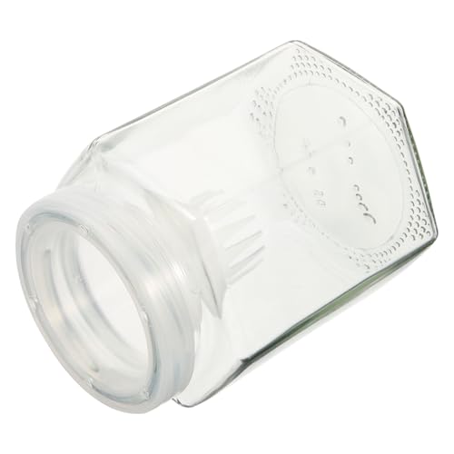 HAWILLOSCH Glasflasche für Fische Fangflasche mit Praktischem Design für Angeln Camping und Outdoor Aktivitäten Stabiler Behälter für Fische und Garnelen für Reisen und Notfälle von HAWILLOSCH