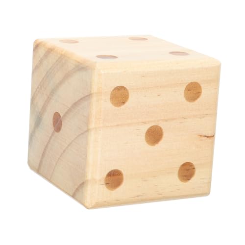 HAWILLOSCH Große Holzwürfel Multifunktionale Holzspielwürfel für Spiele und Bastelprojekte Leicht zu Greifen für Partys Bars Ktv und Mehr Traditionelles Seitiges Design HAWILLOSCH Große Holzwürfel Multifunktionale Holzspielwürfel für Spiele und Bastelprojekte Leicht zu Greifen für Partys Bars Ktv und Mehr Traditionelles Seitiges Design von HAWILLOSCH