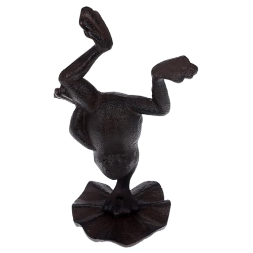 HAWILLOSCH Gusseisen Frosch Statue Tier Dekoration Garten Design Miniatur Ornament Aus Frosch Miniatur Ornament HAWILLOSCH Gusseisen Frosch Statue Tier Dekoration Garten Design Miniatur Ornament Aus Frosch Miniatur Ornament von HAWILLOSCH