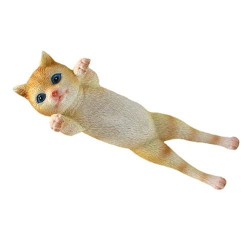 HAWILLOSCH Entzückende Katze Figur Hängen Korb Blumentopf Harz Garten Ornament Outdoor Decor HAWILLOSCH Entzückende Katze Figur Hängen Korb Blumentopf Harz Garten Ornament Outdoor Decor von HAWILLOSCH