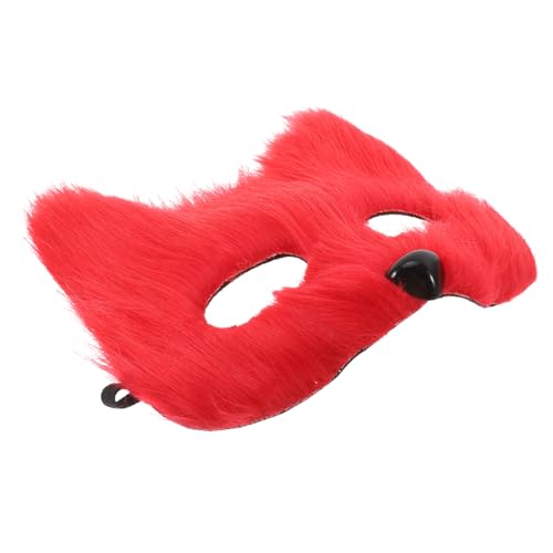 HAWILLOSCH Halloween-maske für Erwachsene Halbes Gesicht Tiermaske Pelzige Katzenmaske Plüschmaske Halloween-kostüme für Jungen und Mädchen HAWILLOSCH Halloween-maske für Erwachsene Halbes Gesicht Tiermaske Pelzige Katzenmaske Plüschmaske Halloween-kostüme für Jungen und Mädchen von HAWILLOSCH