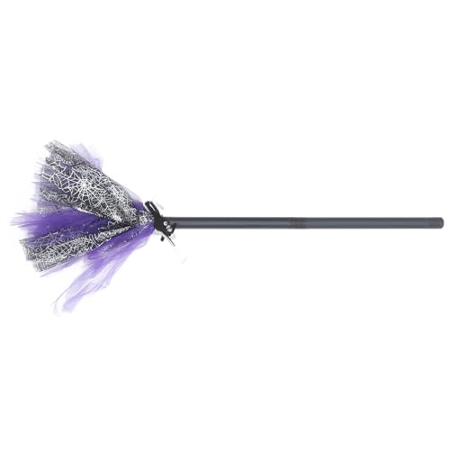 HAWILLOSCH Kunststoff- -Material Hexenbesen Großes für Halloween-Partys für Jungen und Mädchen HAWILLOSCH Kunststoff- -Material Hexenbesen Großes für Halloween-Partys für Jungen und Mädchen von HAWILLOSCH