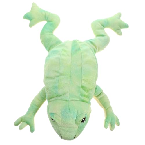 HAWILLOSCH Handpuppe Plüsch Froschform für Interaktives Rollenspiel Weiche Tierhandpuppe für Kreative Geschichten und Pädagogisches für Geburtstagsgeschenke und Kindliche Entwicklung von HAWILLOSCH