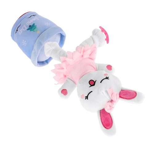 HAWILLOSCH Hase Stofftier Puppe Singen Hase Plüschtier Elektrische Interaktive Kaninchen Plüschtiere Osterhase Plüsch Animiertes Spielzeug Kaninchen Stofftiere Für Jungen Mädchen von HAWILLOSCH