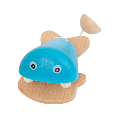 HAWILLOSCH Holz Castanet mit Fischmuster Holzmusikinstrument für Fördert Kreativität und Auditive Langlebiges Design für Junge Mädchen und Kleinkinder HAWILLOSCH Holz Castanet mit Fischmuster Holzmusikinstrument für Fördert Kreativität und Auditive Langlebiges Design für Junge Mädchen und Kleinkinder von HAWILLOSCH
