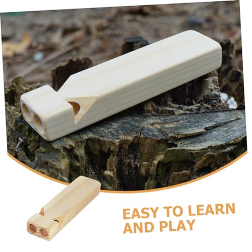HAWILLOSCH Holzflöte Zugpfeife aus Holz Musikinstrument für Jungen Mädchen Party Zug HAWILLOSCH Holzflöte Zugpfeife aus Holz Musikinstrument für Jungen Mädchen Party Zug von HAWILLOSCH