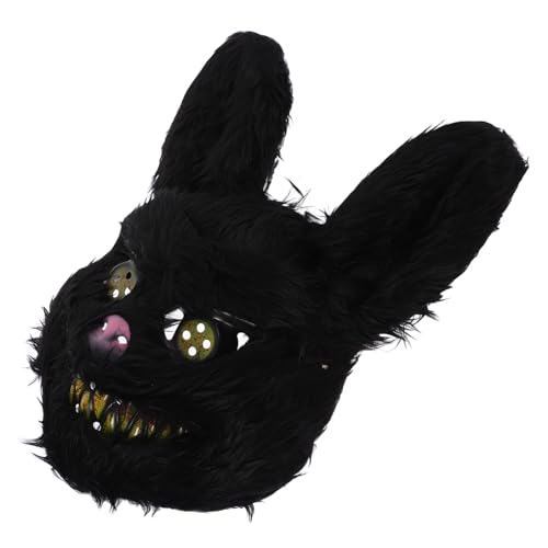HAWILLOSCH Halloween Masken Kinder Horrible Üsch Rabbit Maske Für Halloween Lustige Cosplay Maske Für Partys Und Kostüme Dekorative Tiermaske Halloween Gruselige Maske HAWILLOSCH Halloween Masken Kinder Horrible Üsch Rabbit Maske Für Halloween Lustige Cosplay Maske Für Partys Und Kostüme Dekorative Tiermaske Halloween Gruselige Maske von HAWILLOSCH