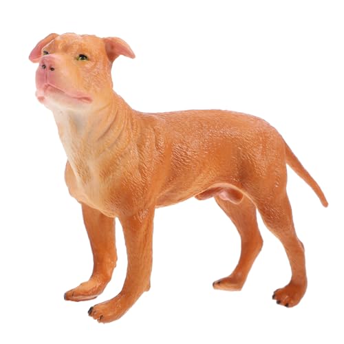 HAWILLOSCH Hundepuppe Kleine Hunde Realistische Welpenmodelle Simulationshundemodell Gefälschtes Hundemodell Tiermodell Simulationswelpenmodell Simulationstierfiguren von HAWILLOSCH